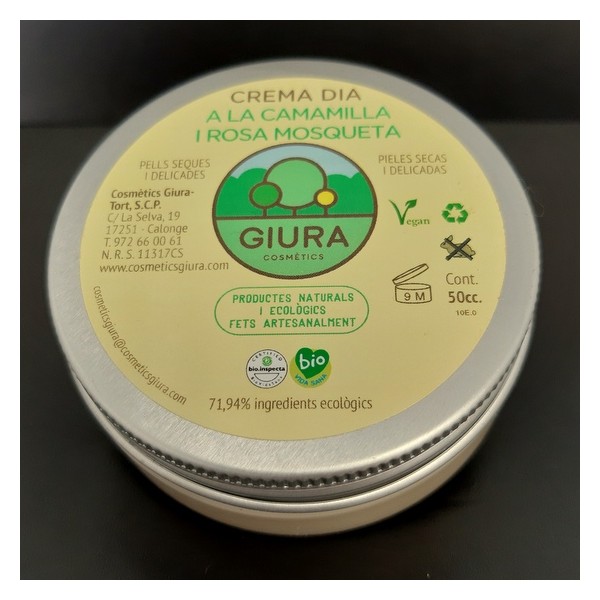 CREMA DE D&Iacute;A MANZANILLA Y ROSA MOSQUETA